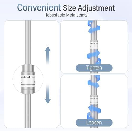 10x10ft Heavy Duty Backdrop Stand Adjustable Pipe and Drape Kit in 10x10ft, alternate view 4