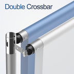 10x10ft Heavy Duty Backdrop Stand Double Crossbar Pipe and Drape in 11.7-30ft Wide, 4.5-10ft Tall, alternate view 3