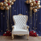 10x10FT Navy Blue Backdrop Curtains for Wedding Parties, Wrinkle Free Photo Backdrop Curtains for Wedding, alternate view 7