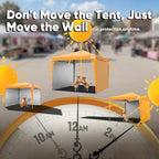 10x10FT Pop Up Canopy Tent with 2 Sidewall in 10x10FT, alternate view 2