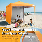10x10FT Pop Up Canopy Tent with 2 Sidewall in 10x10FT, alternate view 3