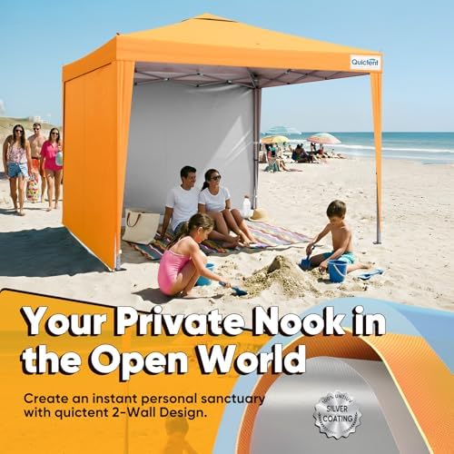 10x10FT Pop Up Canopy Tent with 2 Sidewall in 10x10FT, alternate view 3