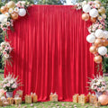 10x10ft Red Backdrop Curtains for Wedding Parties Wrinkle Free Photo Backdrop Drapes for Photography Birthday