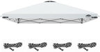 10x10ft Replacement Canopy Top with Air Vent, Waterproof & UV Protection Canopy Tent Top Cover for Straight Leg