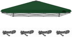 10x10ft Replacement Canopy Top with Air Vent, Waterproof & UV Protection Canopy Tent Top Cover for Straight Leg