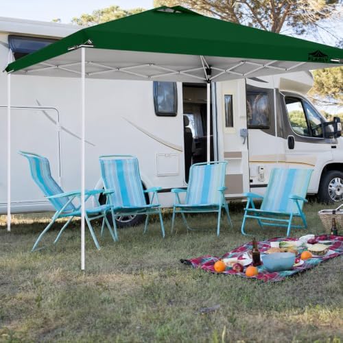 10x10ft Replacement Canopy Top with Air Vent, Waterproof & UV Protection Canopy Tent Top Cover for Straight Leg, alternate