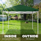 10x10ft Replacement Canopy Top with Air Vent, Waterproof & UV Protection Canopy Tent Top Cover for Straight Leg, alternate