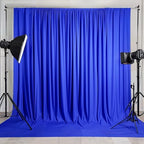 10x10ft Royal Blue Backdrop Curtains for Wedding Parties, Wrinkle Free Blue Curtains Photo Backdrop Drapes for, alternate