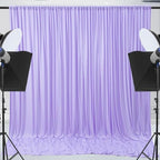 10x10ft Wrinkle Free Lavender Backdrop Curtain for Parties Soft Fabric Drapes Wedding Curtain Backdrop for, alternate view 2