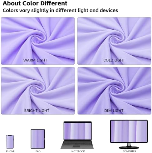 10x10ft Wrinkle Free Lavender Backdrop Curtain for Parties Soft Fabric Drapes Wedding Curtain Backdrop for, alternate view 7