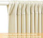 10x12 Backdrop Curtains for Wedding Party Wrinkle Free Beige Backdrops Curtain Drapes Fabric Decorations Photo, alternate