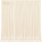 10x12 Champagne Backdrop Curtains for Wedding Party Wrinkle Free Backdrops Curtain Drapes Fabric Decorations