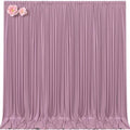 10x12 Dusty Pink Backdrop Curtains for Wedding Party Wrinkle Free Backdrops Curtain Drapes Fabric Decorations