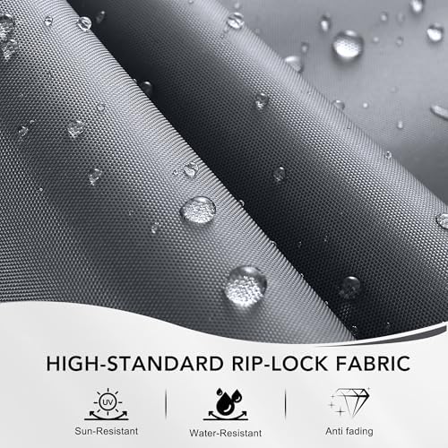 10x12 ft Replacement Canopy Top for #GF-12S004B-1, Gray in 10x12 ft in Gray, alternate view 5