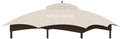10x12 Gazebo Canopy Replacement, #GF-12S004B-1, Beige in Beige