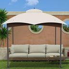 10x12 Gazebo Canopy Replacement, #GF-12S004B-1, Beige in Beige, alternate view 2