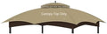 10x12 Gazebo Canopy Replacement, #GF-12S004B-1, Khaki in Khaki