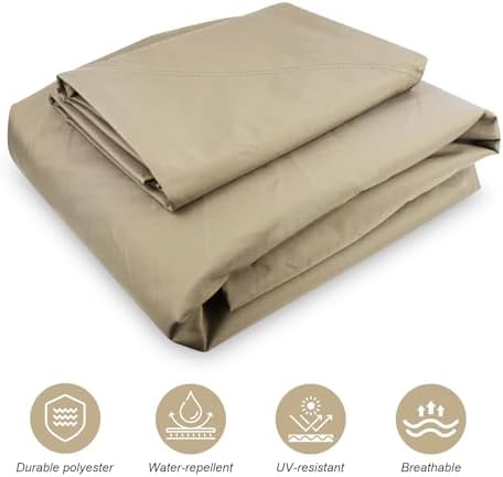 10x12 Gazebo Canopy Replacement, #GF-12S004B-1, Khaki in Khaki, alternate view 4