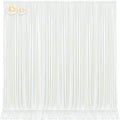 10x12 Ivory Backdrop Curtains for Wedding Party Wrinkle Free Backdrops Curtain Drapes Fabric Decorations Photo