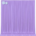 10x12 Lavender Backdrop Curtains for Wedding Party Wrinkle Free Backdrops Curtain Drapes Fabric Decorations