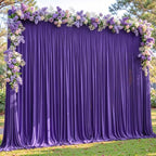 10x12ft Purple Backdrop Curtain Panels for Parties - Wrinkle Free Polyester Photo Curtain Backdrop Wedding Back, alternate