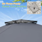 10x15 Pop up Canopy Gazebos on Clearance-Canopy Tent with Mosquito Netting for Lawn, Garden, Backyard &, alternate view 4