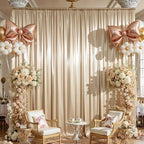 10x15FT Champagne Gold Sequin Backdrop Curtain Double Sided in 10x15FT, alternate view 4