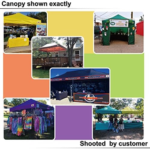 10x20 Commercial Pop up Canopy Tent with Awning Sidewall, alternate view 7