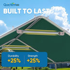 10x20 ft Heavy Duty Carport Canopy Galvanized Car Tent Outdoor Garage Boat Shelter with Reinforced Structure, No, alternate