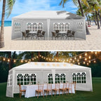 10x20 FT Outdoor Heavy Duty Party Tent with Removable Sidewalls for Wedding (10 20 FT Tent-4 Sides) in 10x20 FT, alternate