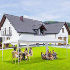 10x20 FT Party Tent, Outdoor Wedding Tents for Parties, Canopy Event Tent Without Removable Sidewalls, alternate view 5