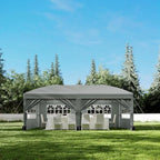 10x20 FT Pop Up Canopy Party Tent Heavy Duty Outdoor, Gray in 10x20 FT in Gray, alternate view 2