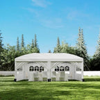 10x20 FT Pop Up Canopy Party Tent Heavy Duty Outdoor, White in 10x20 FT in White, alternate view 2