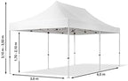 10x20 ft Pop Up Canopy Tent Outdoor Sun Shade Gazebo for Backyard, Event, Grill, Garden, Patio Canopies, alternate view 2