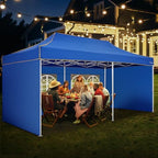 10x20 Heavy Duty Pop Up Canopy Tent with 4 Sidewalls, Commercial Outdoor Canopy Tents for Parties Event Wedding, alternate