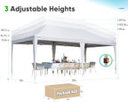 10x20 Pop Up Canopy Tent, Event Shelter, alternate view 2