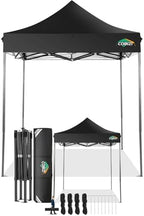 10x20 Pop Up Canopy Tent, Heavy Duty Canopy(Black Gray No Sidewalls)