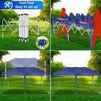 10x20 Pop Up Canopy Tent Party Tents for Parties Weddings Backyard Waterproof Outdoor Commercial Instant Canopy, alternate