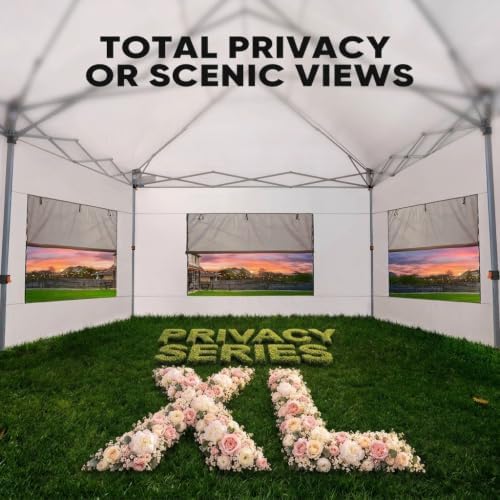 10x20 Pop Up Canopy Tent with 6 Mesh Sidewalls, Outdoor Party Tent, alternate view 2
