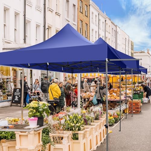 10x20 Pop Up Canopy Tent with Awning & Sidewalls, Heavy Duty Commercial 10X20 Canopy Tents Instant Waterproof, alternate view