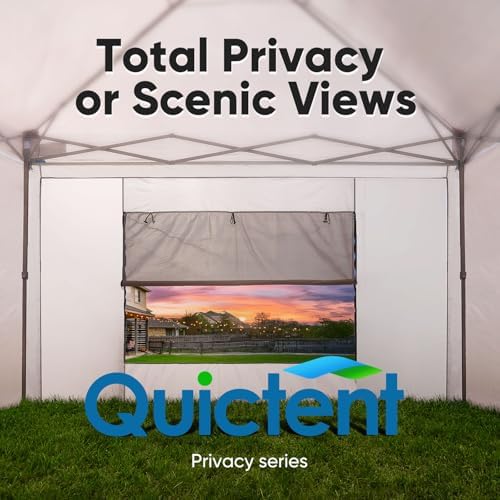 10x20 Pop Up Canopy with 6 Sidewalls & Mesh Windows, alternate view 3