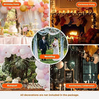 10x20ft Backdrop Stand Pipe Kit, Curtain Frame Professional Background Support Telescopic Stainless Steel Wall, alternate