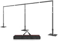 10x20ft Heavy Duty Backdrop Stand, Pipe and Drape Stand, Black in 10x20ft in Black