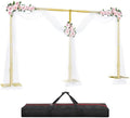 10x20ft Heavy Duty Pipe and Drape Backdrop Stand Kit -Gold in 10x20ft