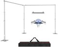 10x20ft Heavy Duty Pipe and Drape Backdrop Stand with Handle Base in 10x20ft