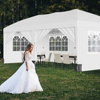 10X20Ft Outdoor Party Tent Gazebo with 6 Sidewalls, Waterproof Gazebo Pop Up Canopy Tent, Heavy Duty Commercial, alternate