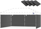 10x20ft Sidewalls for Canopy, Dusk Gray(4Pcs Sidewalls Only) in 10x20ft