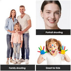 10x20ft White Backdrop for Photography, Dual-Size Dual-Pocket Design Photo Booth Background for Portrait, alternate view 7