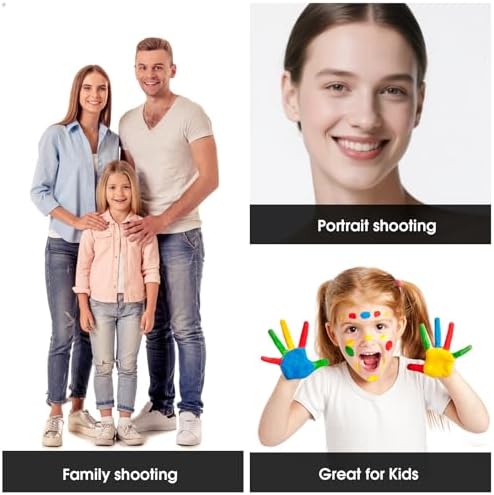 10x20ft White Backdrop for Photography, Dual-Size Dual-Pocket Design Photo Booth Background for Portrait, alternate view 7