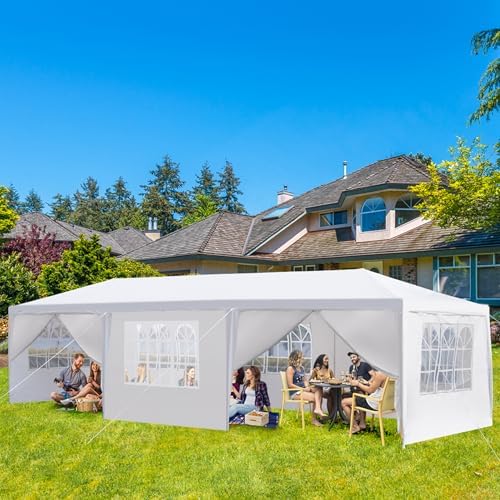10x30 Canopy Tent Outdoor Party Tent with 8 Sidewalls, alternate view 5